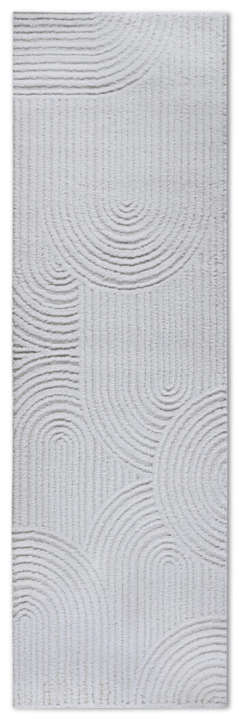 ELLE Decoration, Behúň Gallery 106092 Cream z kolekcie Elle, 80x240, biela, obývacia izba