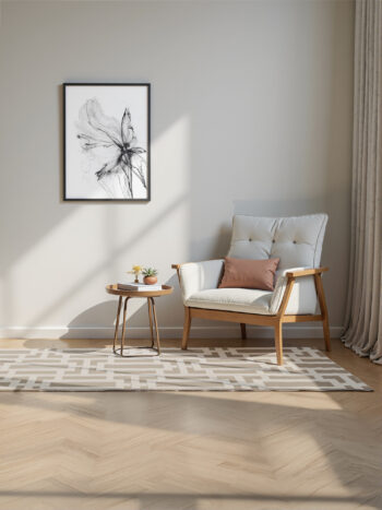 ELLE Decoration, Behúň Perles 106188 Cream z kolekcie Elle, 80x240, béžová, obývacia izba