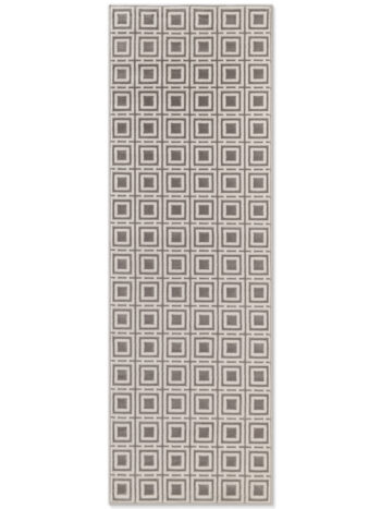 ELLE Decoration, Behúň Perles 106190 Cream Grey z kolekcie Elle, 80x240, šedá, obývacia izba