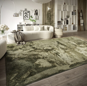 ELLE Decoration, Kusový koberec Cosy 106109 Green z kolekcie Elle, 120x170, zelená, obývacia izba
