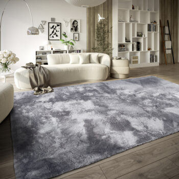 ELLE Decoration, Kusový koberec Cosy 106110 Silver z kolekcie Elle, 120x170, šedá, obývacia izba
