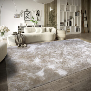 ELLE Decoration, Kusový koberec Cosy 106111 Cream z kolekcie Elle, 120x170, biela, obývacia izba