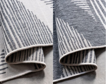 ELLE Decoration, Kusový koberec Gemini 106013 Silver z kolekcie Elle – na von aj na doma, 200x290, šedá, chodba / predsieň