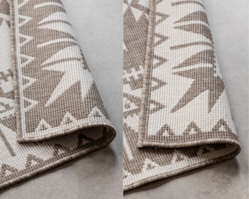 ELLE Decoration, Kusový koberec Gemini 106021 Linen z kolekcie Elle – na von aj na doma, 160x230, béžová, chodba / predsieň