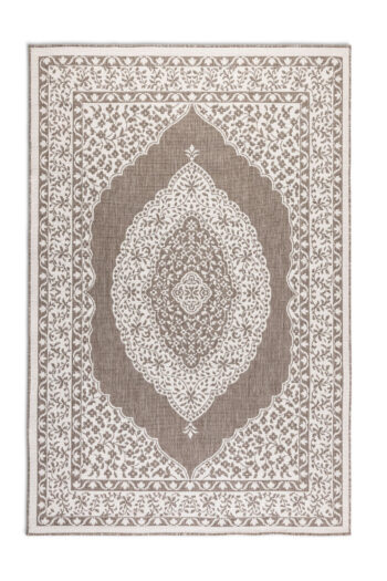 ELLE Decoration, Kusový koberec Gemini 106026 Linen z kolekcie Elle – na von aj na doma, 200x290, béžová, chodba / predsieň