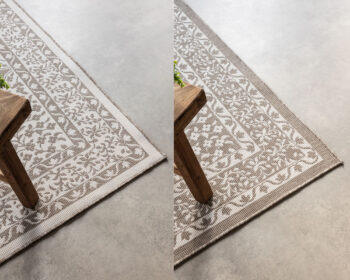 ELLE Decoration, Kusový koberec Gemini 106026 Linen z kolekcie Elle – na von aj na doma, 200x290, béžová, chodba / predsieň