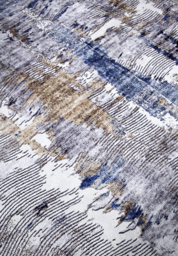 ELLE Decoration, Kusový koberec Imagination New 106035 Dark blue/Beige z kolekcie Elle, 80x150, modrá, obývacia izba