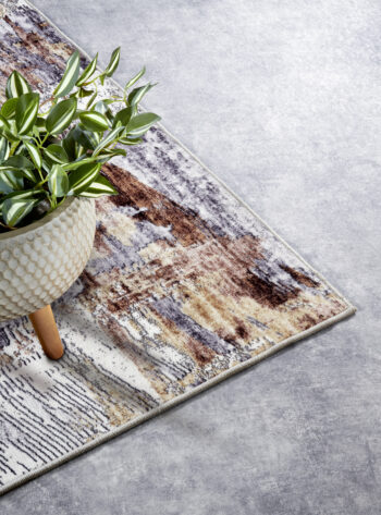ELLE Decoration, Kusový koberec Imagination New 106036 Copper/Gold z kolekcie Elle, 80x150, viacfarebná, obývacia izba