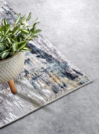 ELLE Decoration, Kusový koberec Imagination New 106038 Sapphire/Gold z kolekcie Elle, 80x150, viacfarebná, obývacia izba