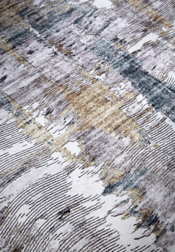 ELLE Decoration, Kusový koberec Imagination New 106038 Sapphire/Gold z kolekcie Elle, 80x150, viacfarebná, obývacia izba