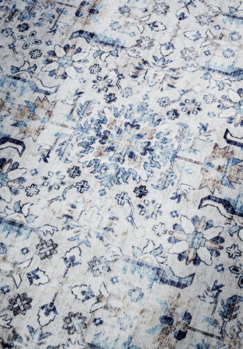 ELLE Decoration, Kusový koberec Imagination New 106042 Cream/Blue z kolekcie Elle, 200x290, modrá, obývacia izba