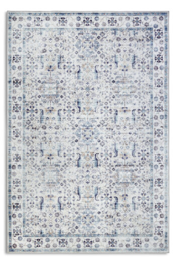 ELLE Decoration, Kusový koberec Imagination New 106042 Cream/Blue z kolekcie Elle, 80x150, modrá, obývacia izba