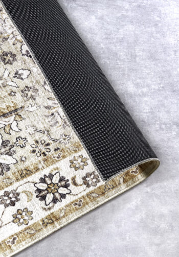 ELLE Decoration, Kusový koberec Imagination New 106043 Cream/Gold z kolekcie Elle, 80x150, žltá, obývacia izba