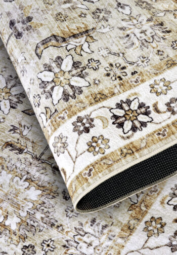 ELLE Decoration, Kusový koberec Imagination New 106043 Cream/Gold z kolekcie Elle, 80x150, žltá, obývacia izba