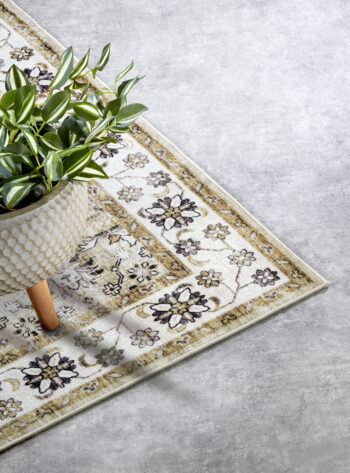 ELLE Decoration, Kusový koberec Imagination New 106043 Cream/Gold z kolekcie Elle, 80x150, žltá, obývacia izba