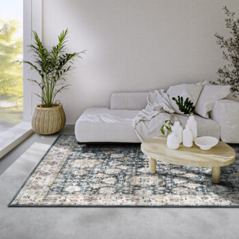 ELLE Decoration, Kusový koberec Imagination New 106044 Blue/Cream z kolekcie Elle, 200x290, modrá, obývacia izba