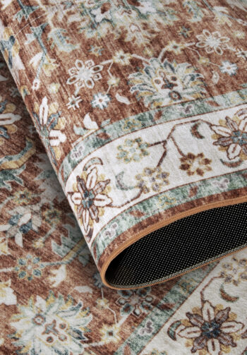 ELLE Decoration, Kusový koberec Imagination New 106045 Red/Cream z kolekcie Elle, 80x150, červená, obývacia izba