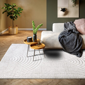 ELLE Decoration, Kusový koberec New York 106203 White, 120x170, biela, chodba / predsieň