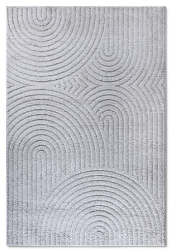 ELLE Decoration, Kusový koberec New York 106205 Light Grey, 160x235, šedá, obývacia izba
