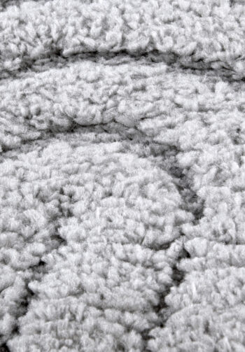 ELLE Decoration, Kusový koberec New York 106205 Light Grey kruh, 200x200 (priemer) kruh, šedá, obývacia izba