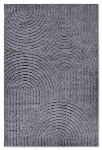 ELLE Decoration, Kusový koberec New York 106206 Anthracite, 120x170, šedá, chodba / predsieň