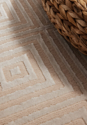 ELLE Decoration, Kusový koberec Perles 106183 Cream Beige z kolekcie Elle, 120x170, béžová, obývacia izba