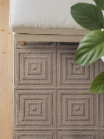 ELLE Decoration, Kusový koberec Perles 106183 Cream Beige z kolekcie Elle, 160x235, béžová, obývacia izba