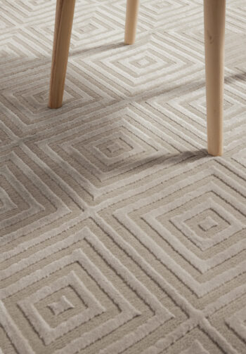 ELLE Decoration, Kusový koberec Perles 106184 White Cream z kolekcie Elle, 120x170, béžová, obývacia izba