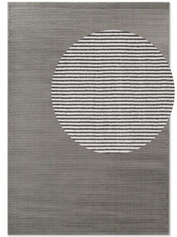 ELLE Decoration, Kusový koberec Perles 106187 Cream Anthracite z kolekcie Elle, 200x280, šedá, obývacia izba