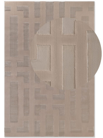 ELLE Decoration, Kusový koberec Perles 106189 Beige Cream z kolekcie Elle, 200x280, béžová, obývacia izba