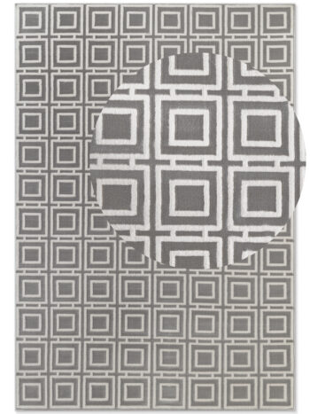 ELLE Decoration, Kusový koberec Perles 106190 Cream Grey z kolekcie Elle, 200x280, šedá, obývacia izba