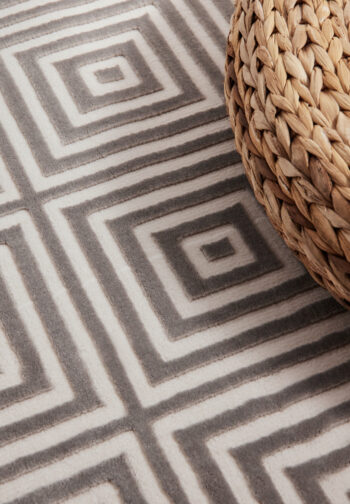ELLE Decoration, Kusový koberec Perles 106190 Cream Grey z kolekcie Elle, 200x280, šedá, obývacia izba
