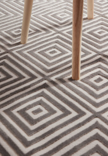ELLE Decoration, Kusový koberec Perles 106190 Cream Grey z kolekcie Elle, 200x280, šedá, obývacia izba