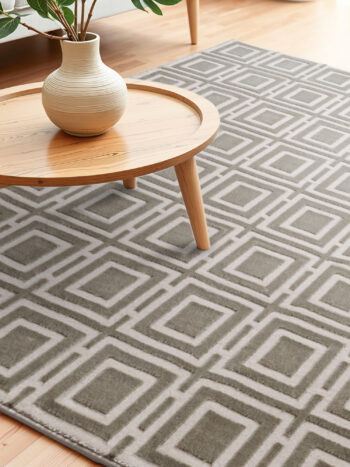 ELLE Decoration, Kusový koberec Perles 106190 Cream Grey z kolekcie Elle, 200x280, šedá, obývacia izba