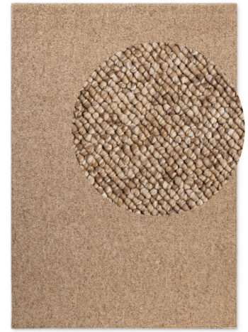ELLE Decoration, Kusový koberec Tundra 106227 Caramel z kolekcie Elle, 200x290, hnedá, obývacia izba