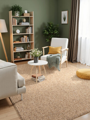 ELLE Decoration, Kusový koberec Tundra 106227 Caramel z kolekcie Elle, 240x340, hnedá, obývacia izba