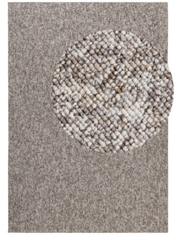 ELLE Decoration, Kusový koberec Tundra 106229 Taupe z kolekcie Elle, 200x290, hnedá, obývacia izba
