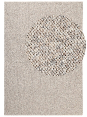 ELLE Decoration, Kusový koberec Tundra 106230 Cream z kolekcie Elle, 200x290, béžová, obývacia izba