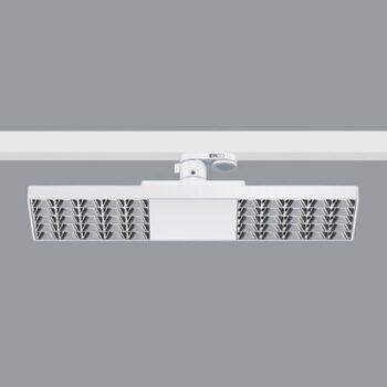 ERCO Jilly 230V 15 W extra wide 830 biela/striebro