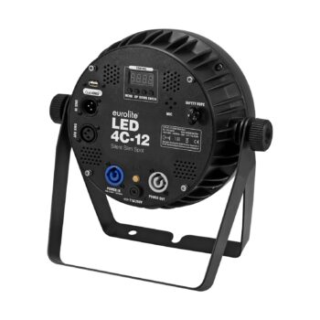 EUROLITE LED 4C-12 Silent Slim Spot bodové LED