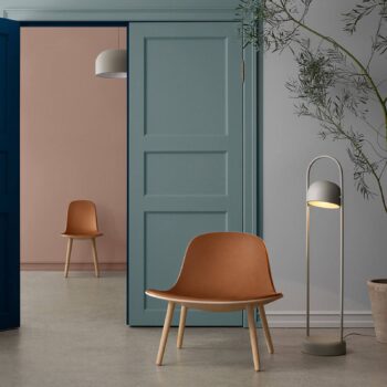 EVA Solo Quay závesná lampa Ø 43 cm, kameňová sivá