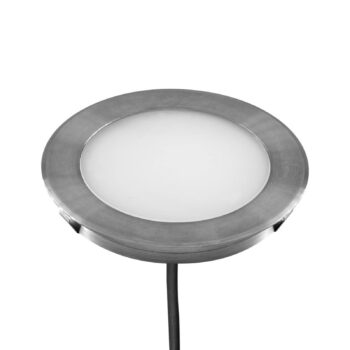 EVN L67101540 Zapustené podlahové svetlo, Ø 8,5 cm, 4 000 K