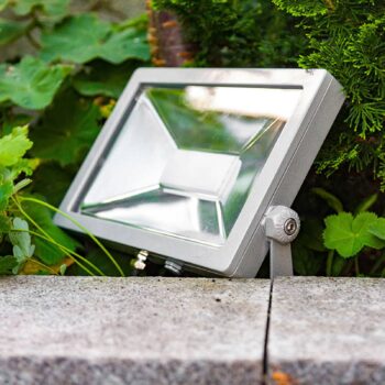 EVN LFA vonkajší reflektor strieborná zástrčka 5 700K 50W