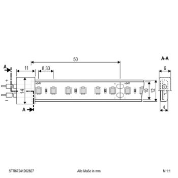 EVN STR6724 LED pásik IP67 5m 72W 2 700K