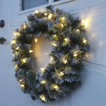 Edmontonský veniec s 30 LED diódami, 50 cm