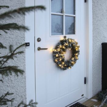 Edmontonský veniec s 30 LED diódami, 50 cm