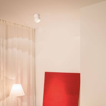 Egger Clippo stropné LED svietidlo biele 3 000 K