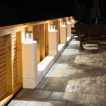 Egger DLS LED podstavec York, sivý, 20 cm