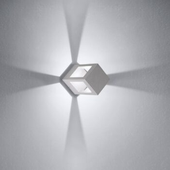 Egger DLS LED podstavec York, sivý, 20 cm