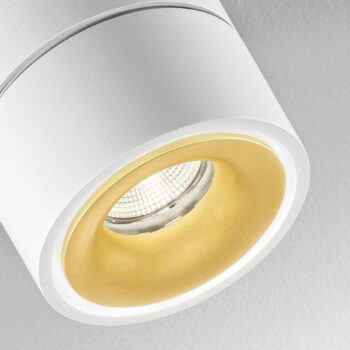 Egger DLS LED reflektor Clippo Duo, bielo-zlatý, 3 000 K